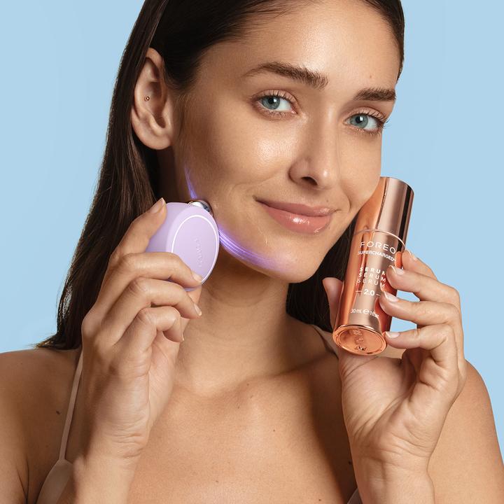Actual product image Foreo BEAR™ 2 go Compact Travel-friendly Microcurrent Facial Toning Device with 6 Intensities and 2