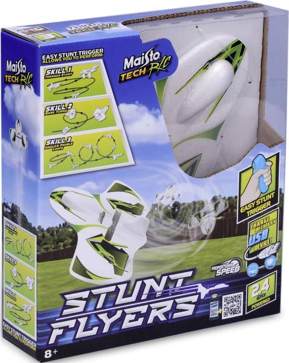 Actual product image Maisto MaistoTech Cyklone Stunt Plan RC beginner model aeroplane RtF (Aerobatics)