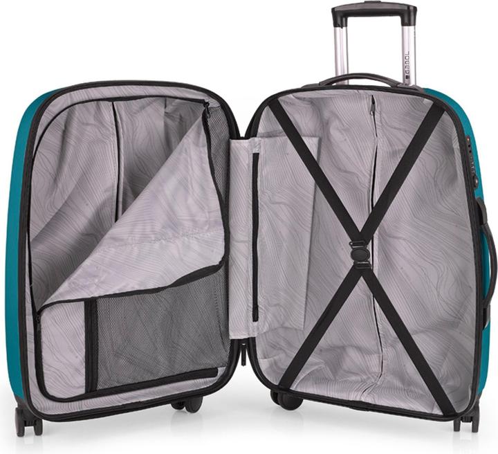 Actual product image Gabol Paradise XP 4 wheels trolley M 67 cm (70 l, L (90 - 115l))