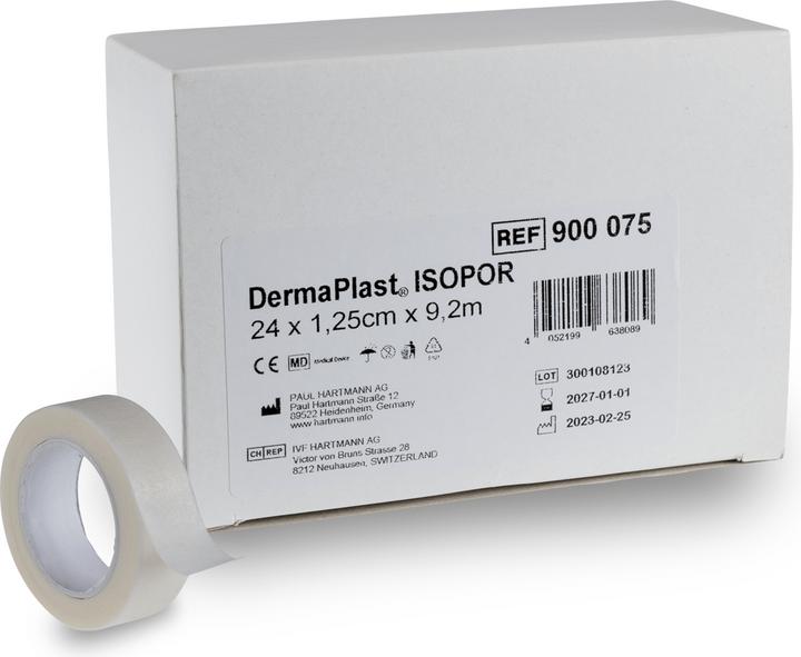 DermaPlast Isopor Vlies Fixierpflaster (24 x)