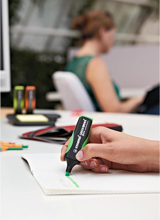 Image du produit STABILO Surligneur GREEN BOSS (Orange, Jaune, Vert, Pink, 5 mm, 4 x)