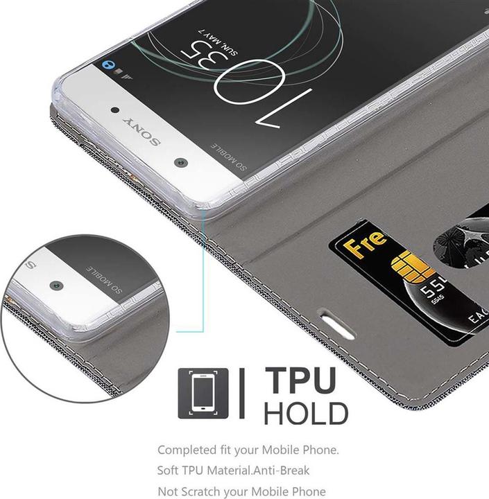 Image du produit Cadorabo Couverture look jeans Book (Sony Xperia XA1)