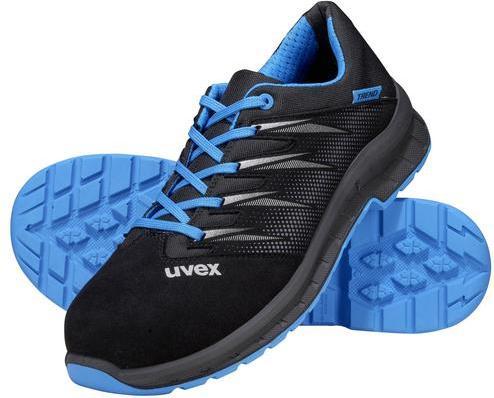 Produktbild Uvex Safety 2 trend Halbschuhe S2 69398 blau, schwarz Weite 11 GrÃ¶ÃŸe 51 (S2, 51)