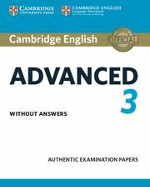Energie-Label Cambridge English Advanced 3 Student's Book without Answers (Englisch, Cambridge ESOL, 2018)