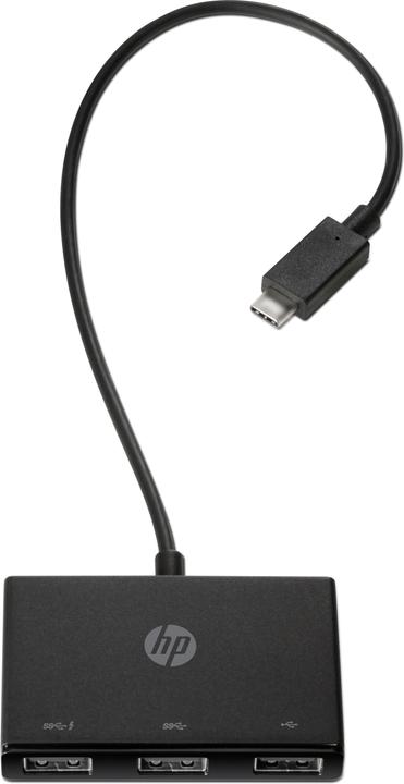 Actual product image HP USB-C zu USB-A Hub Z6A00AA (USB-C, 3 Ports)