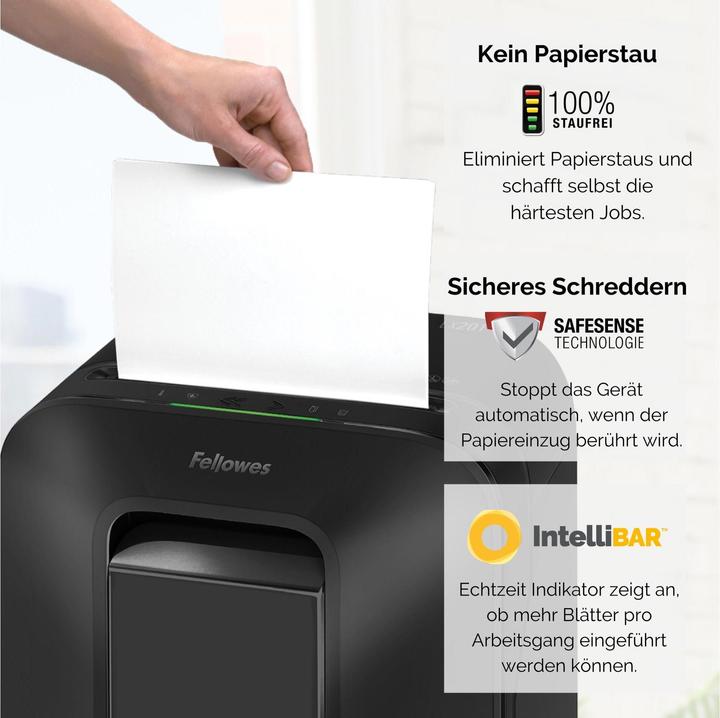 Immagine prodotto Fellowes Powershred LX201 (Microtaglio)