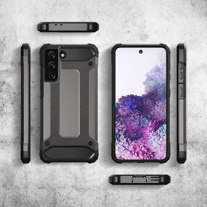 Image du produit Hurtel Hybrid Armor Case Tough Rugged Cover pour Samsung Galaxy S22 Ultra noir (Samsung Galaxy S22 Ultra)