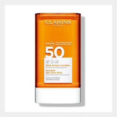 Image du produit Clarins Stick solaire invisible (Stick solaire, Crème solaire visage, SPF 50, 69 g)
