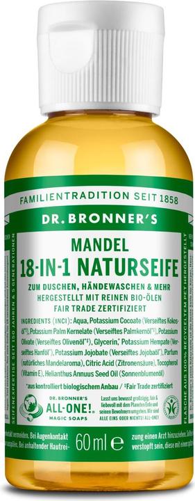 Immagine prodotto Dr. Bronner's 18-In-1 (Sapone liquido, 60 ml)