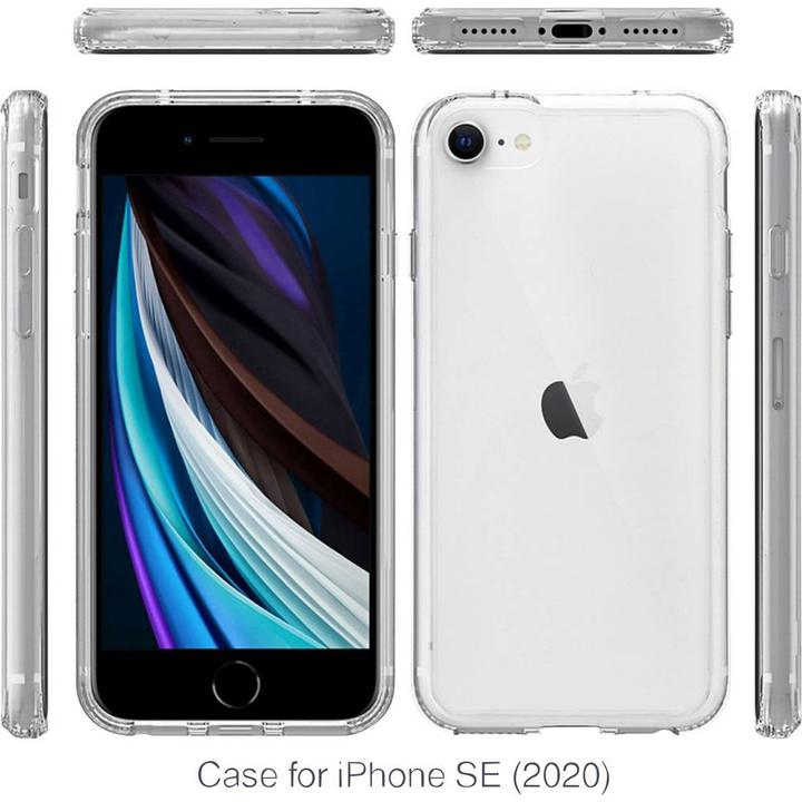 Actual product image JT Berlin BackCase Pankow Clear for iPhone SE (2020)/8/7 (Apple iPhone 7)