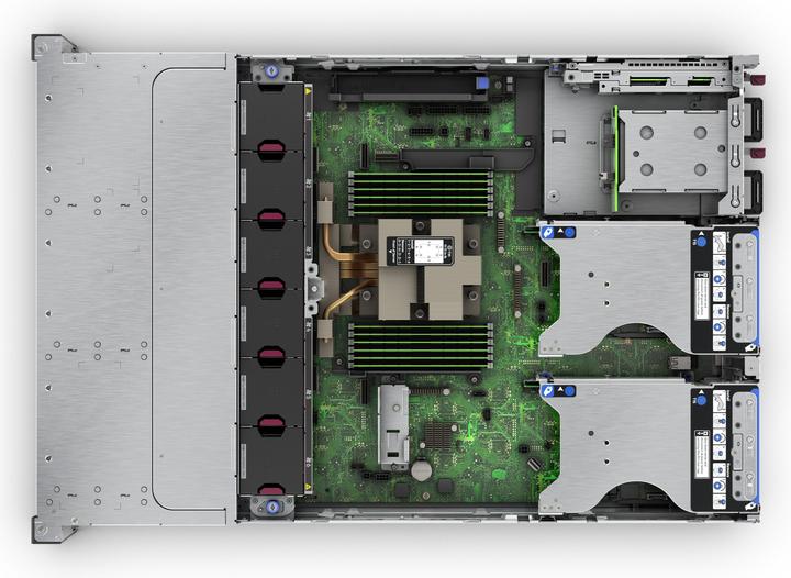 Productafbeelding HPE ProLiant DL345 Gen11 AMD EPYC 9124 3,0GHz 16c 64GB-R 8SFF MR416i-p 2x480GB SATA SSD 2x1000W RPS (Amd Epyc 9124, 64 GB, Rack Server)
