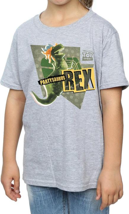 Actual product image Disney Girls Toy Story Partysaurus Rex Cotton T-Shirt (116)