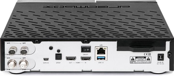 Image du produit Dreambox Dm 920 UHD (8 Go, 2x DVB-S2X 2x DVB-S2X, DVB-C/T2, Disque dur, Arbre CI)
