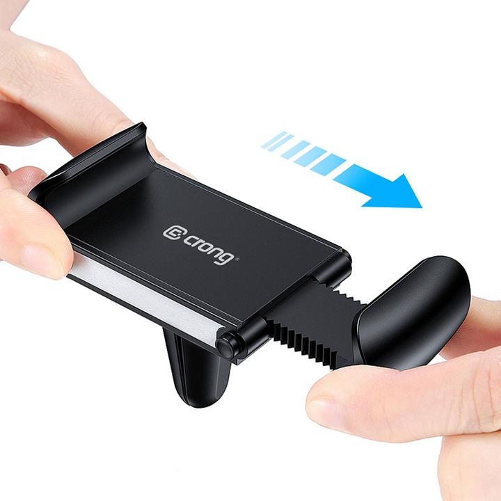 Actual product image Crong Universal Smart CRG-CH2-BLK car terminal holder