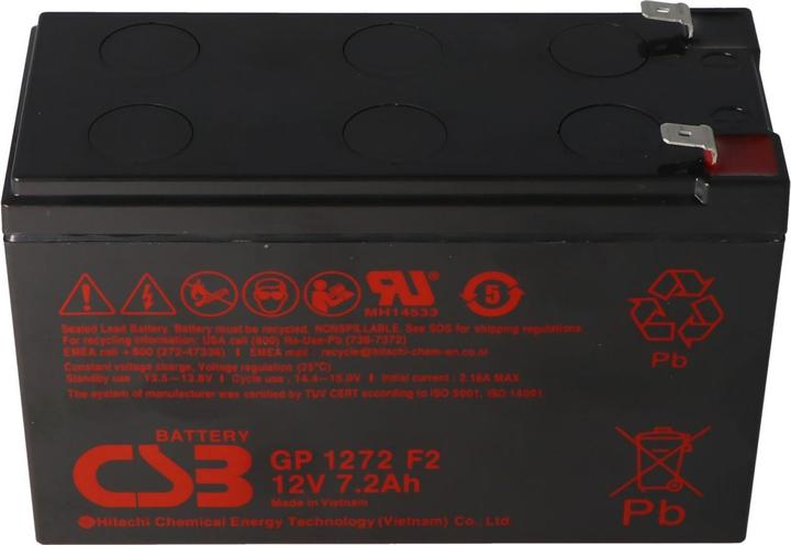 Image du produit CSB Akku CSB-GP1272-F2 AGM VdS (12 V, 7.20 Ah)