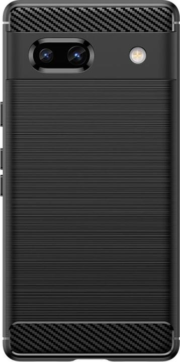 Actual product image Screenguard Carbon Brushed Soft TPU Case (Google Pixel 7a)