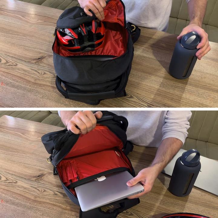 Immagine prodotto Wozinsky Borsa da bici doppio zaino 2in1 (30 l, Borsa portapacchi)