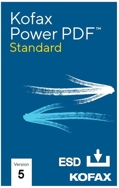 Immagine prodotto Kofax ESD Power PDF Standard 5.0 ESD, versione completa, multilingue (1 Utente, Senza limiti)