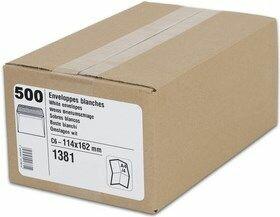 Actual product image GPV Envelopes, C5: 162 x 229 mm, white, with window