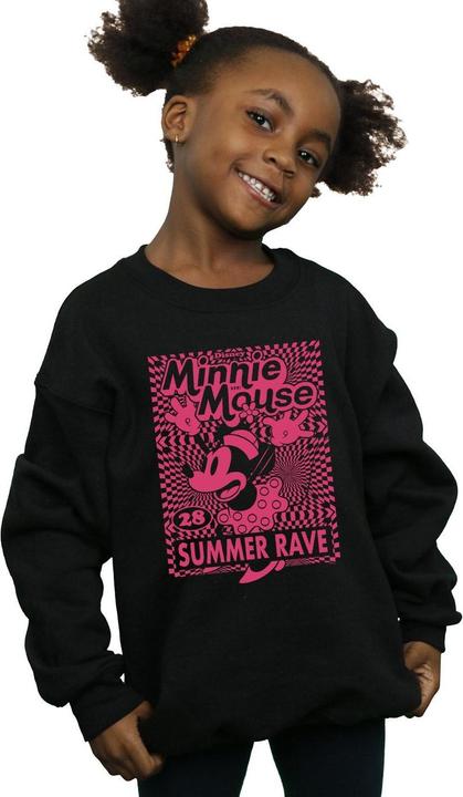 Actual product image Disney Girls Minnie Mouse Summer Party Sweatshirt (152, 158)