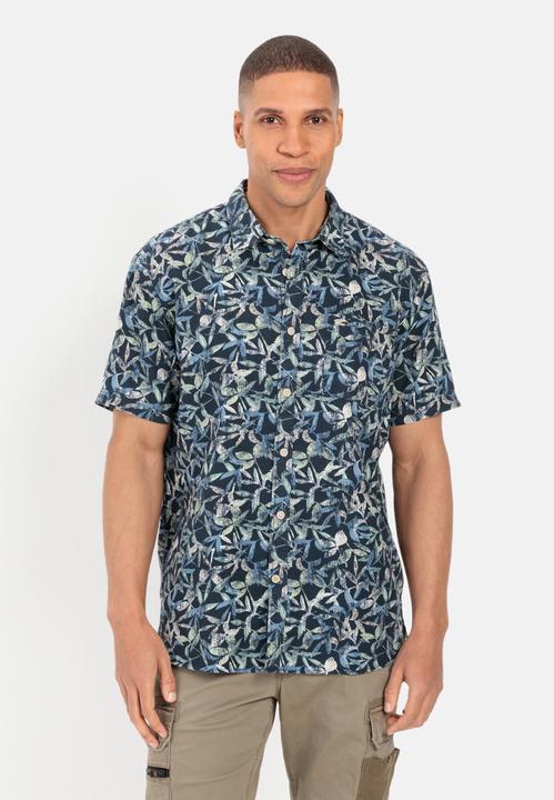 Produktbild Camel Active Kurzarmhemd mit Allover-Print (L)
