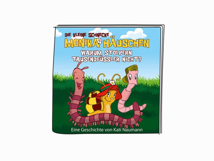 Image du produit Tonies Le petit escargot Monika Häuschen- Pourquoi les mille-pattes ne voyagent-ils pas? (Allemand)