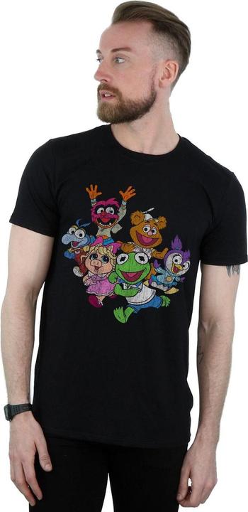 Actual product image Disney Mens The Muppets Muppet Babies Colour Group T-Shirt (L)