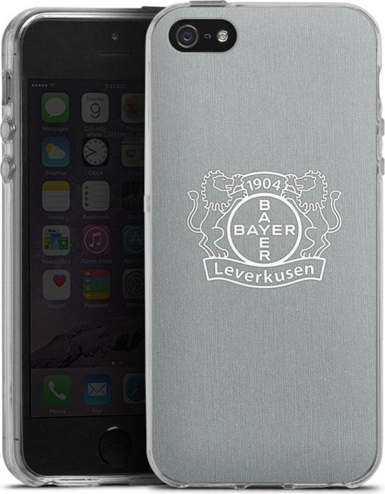 Produktbild DeinDesign Silikon Hülle für Apple iPhone 5s Handyhülle Case Smartphone Schutzhülle Bayer 04 Leverkusen (Apple iPhone 5s)