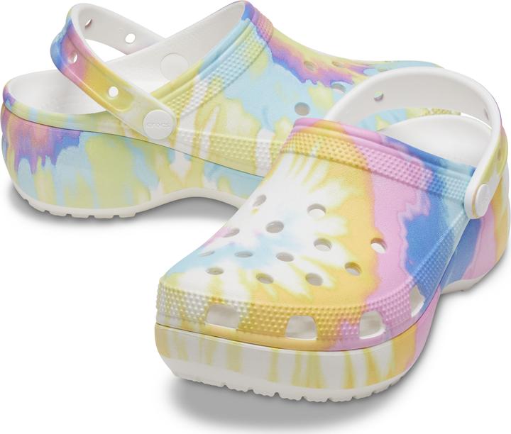Produktbild Crocs Classic Platform Tie Dye Graphic Clog - 9710 (38, 39)