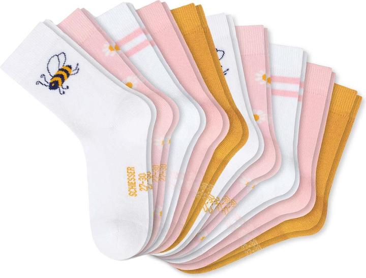 Actual product image Schiesser 10 Pack Bee Kids Socks (pack of 10, 31 - 34)