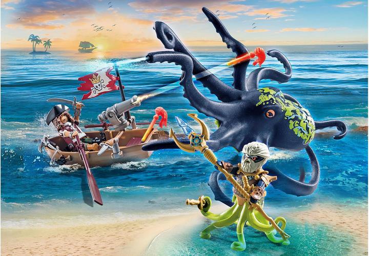 Image du produit Playmobil Combattre le poulpe géant (71419, Playmobil Pirates)