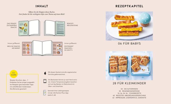 Actual product image Sugar free snacks for babies and toddlers (German, Lena Merz, Annina Schäflein, 2022)