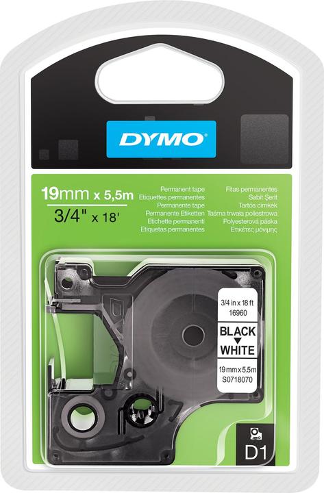 Produktbild Dymo S0718070 (1.90 cm, Schwarz)