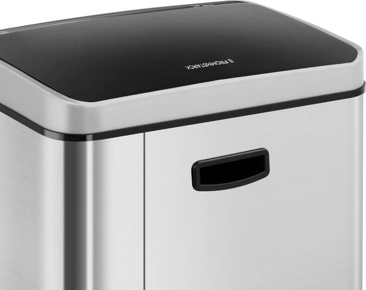 Produktbild Fromm & Starck Mülleimer mit Sensor automatischer Abfalleimer Edelstahl 2 Müllbeutel 80 L (80 l)