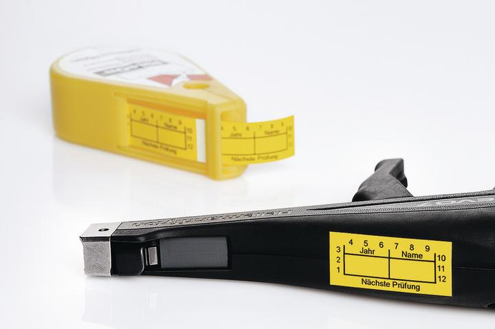 Produktbild HellermannTyton QNPRUEFYPH-103-YE Prüf- Etiketten Geprüft gelb 590-00162