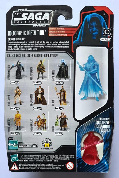 Produktbild Hasbro Star Wars The Saga Collection 048 Actionfigur Holographic Darth Maul