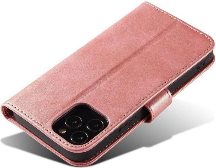Produktbild Hurtel Magnet Case elegant case case cover with a flap and stand function Poco M4 Pro 5G pink (Xiaomi Poco M4 Pro 5G)