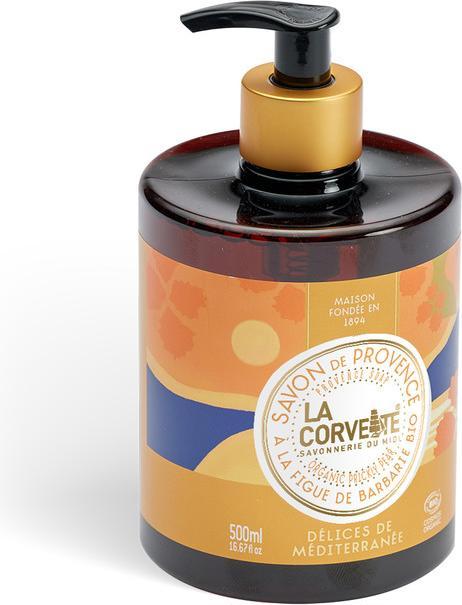 Produktbild La Corvette Savon liquide Délices de Méditerranée liq (Flüssigseife, 500 ml)