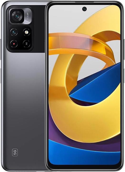 Produktbild Xiaomi Poco M4 Pro (128 GB, Power Black, 6.60", Dual SIM, 50 Mpx, 5G)
