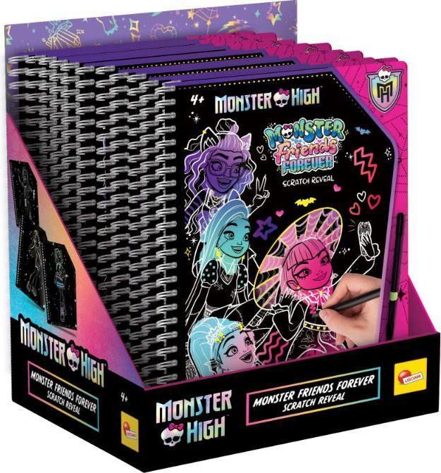 Actual product image Lisciani MONSTER HIGH SKETCHBOOK Monster f.12822