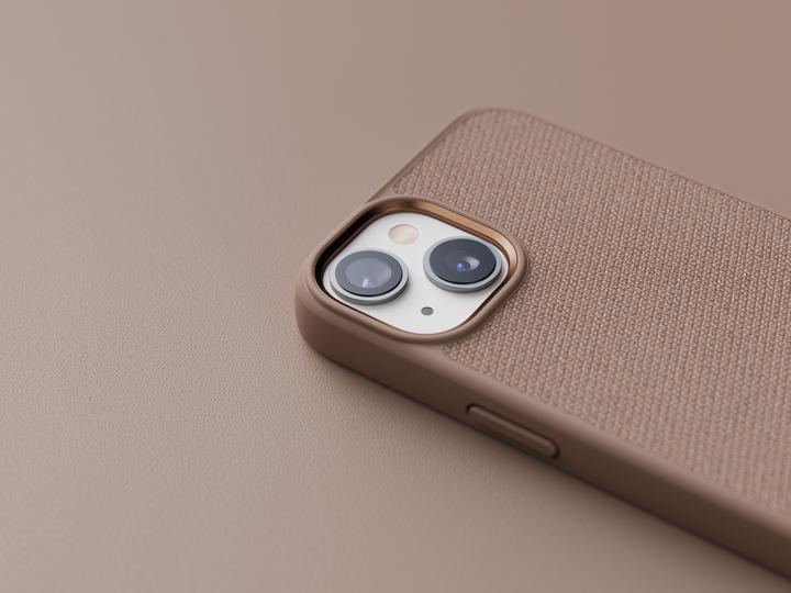 Actual product image Njord Hard Cover Tonal Case Pink Sand (Apple iPhone 14)