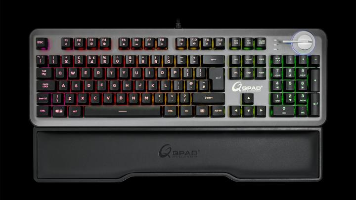 Immagine prodotto QPAD MK 95 PRO, Dimensioni complete (100%), Cablato, USB, Meccanico, LED RGB, Nero (Ing. Int.)
