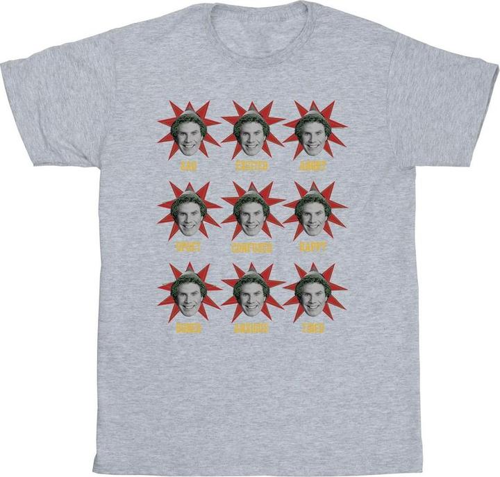 Elf Many Moods Of Buddy TShirt (L)