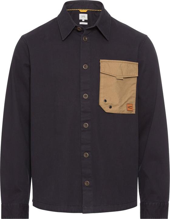Camel Active Overshirt aus reiner Baumwolle (XL)