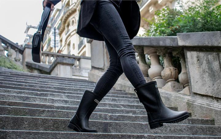 Actual product image Rouchette 's half rain boots cities (40)
