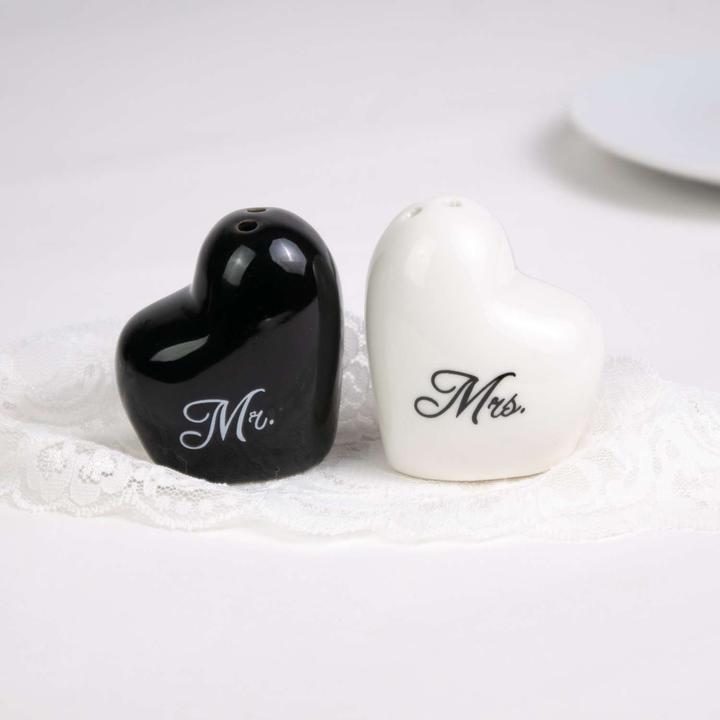 Produktbild Intirilife Salz- und Pfefferstreuer Mr & Mrs (Salz, Pfeffer)