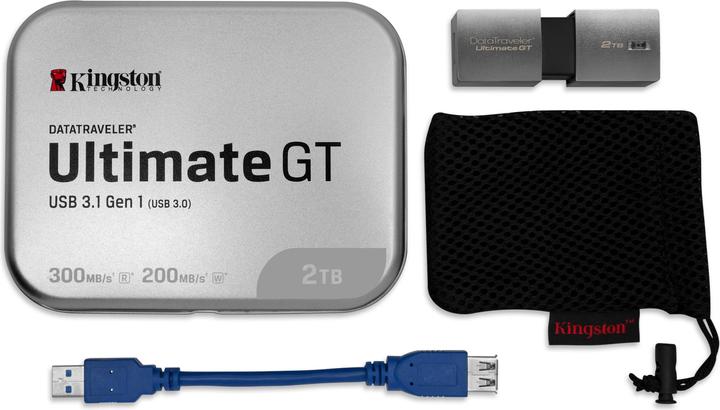 Actual product image Kingston DataTraveler Ultimate GT (2000 GB)