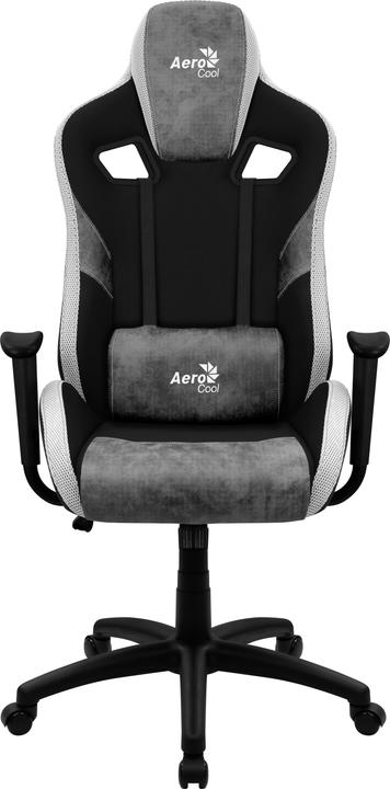 Immagine prodotto AeroCool COUNT Sedia da gioco universale AeroSuede Nero Grigio