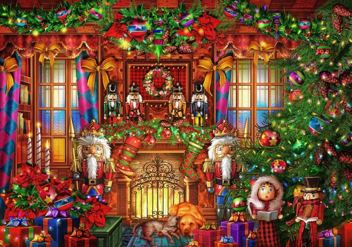Produktbild Bluebird Puzzle 2000 pieces Christmas Interior (2000 Teile)