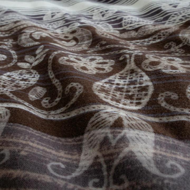 Actual product image Fleuresse Fine fibre bed linen Aspen Utrecht brown (Bedding set, 135x200 cm + 80x80 cm)